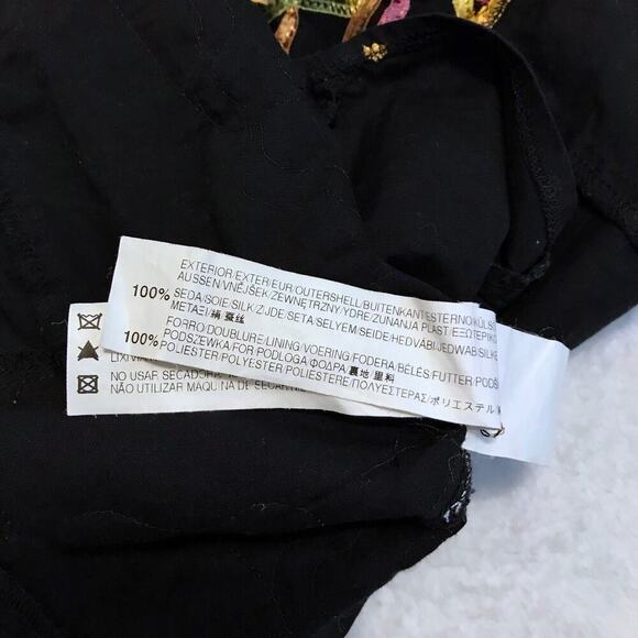 Zara Basic Cap Sleeves Button Down Blouse Women M - Picture 12 of 14